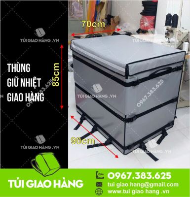 Thùng giữ nhiệt giao hàng đông lạnh